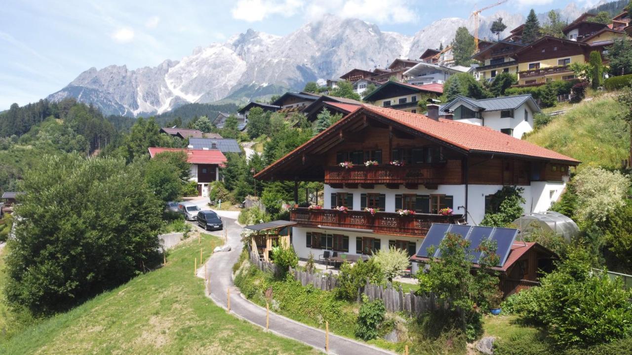Ferienwohnung Haus Meissl Mühlbach am Hochkönig Esterno foto